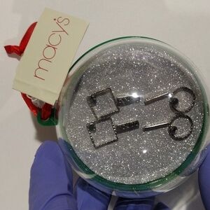 MACY'S Silver Minimalist Geometric shapes Earrings - Women's Fashion Jewelry